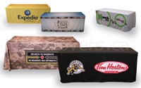 6 Foot Custom Printed Table Covers